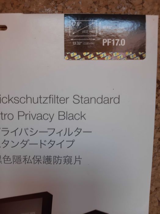 Filtro privacidade para monitor