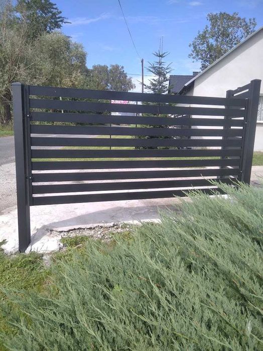 Przęsła ogrodzeniowe palisadowe PRODUCENT ocynk + proszek