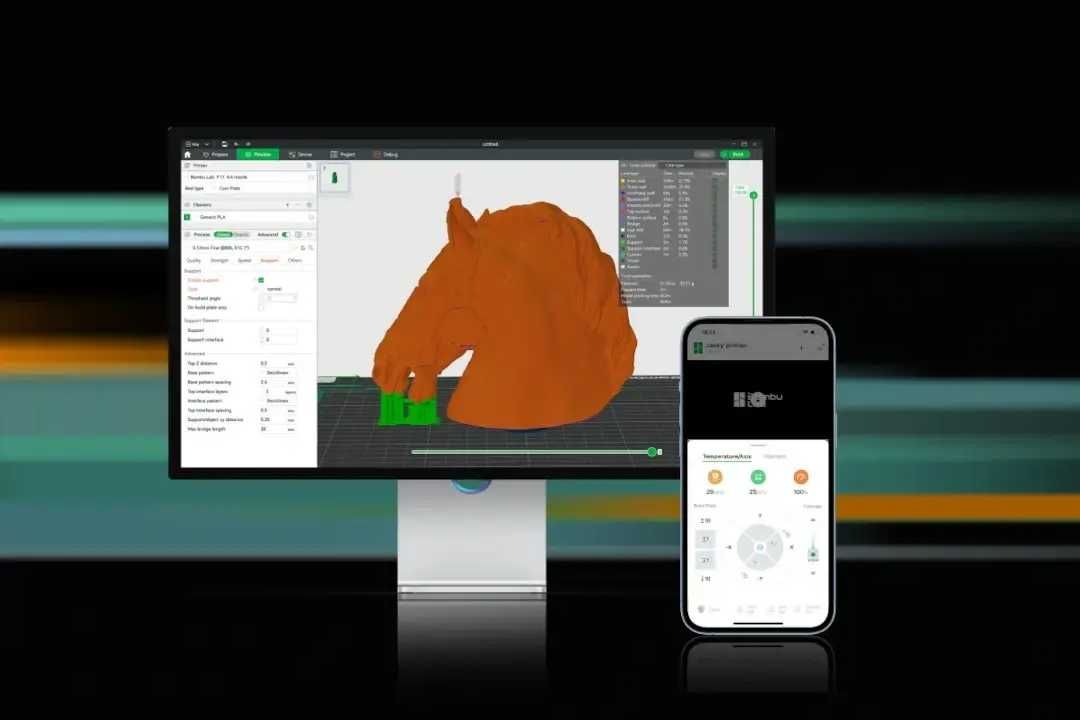 3D принтер Bambu Lab P1S Combo AMS (Європейські) НОВІ