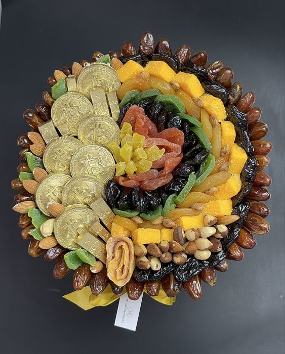 Подарунковий набір шоколаду з Bitcoin