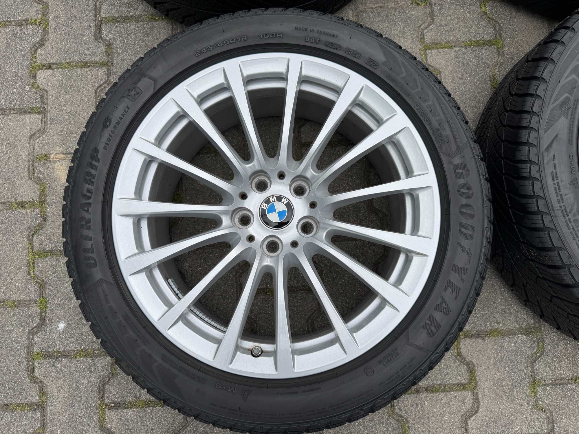 Org Koła Zimowe Alu 18cali BMW 5 G30 G31 (245/45r18 GOODYEAR 7mm 2021r