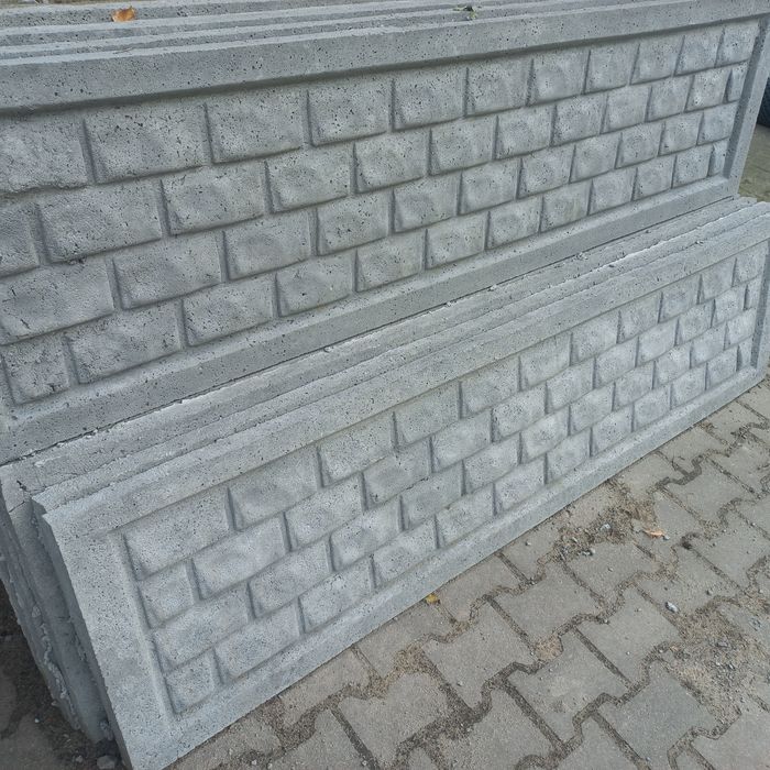 Płyty betonowe ogrodzeniowe , płoty betonowe, słupki, produkcja montaż