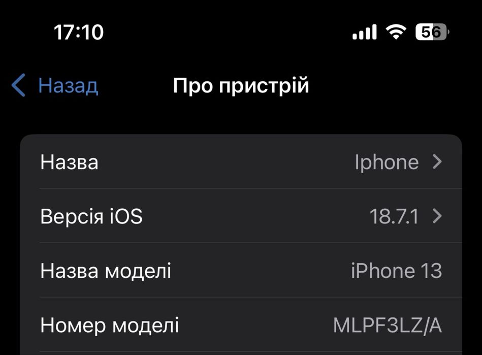 Iphone 13/128 Midnight