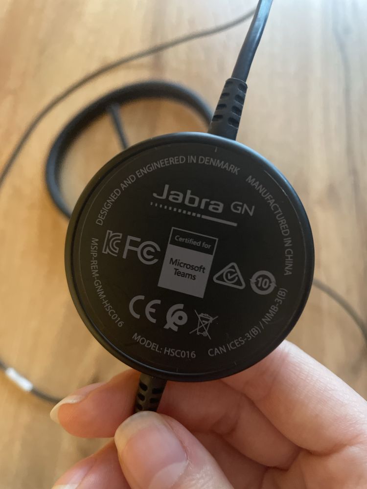 Słuchawki z mikrofonem Jabra HSC016