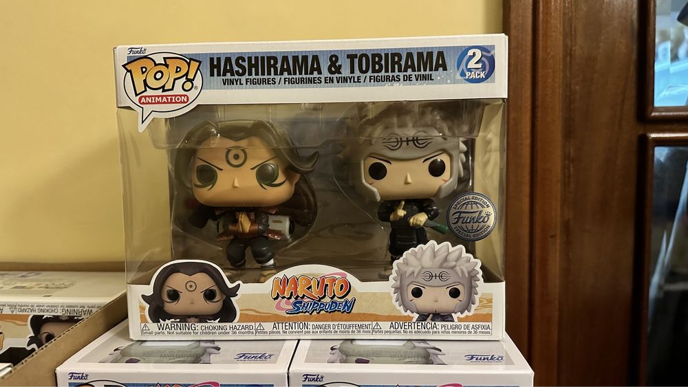 Funko pop naruto hashirama tobirama 2 pack