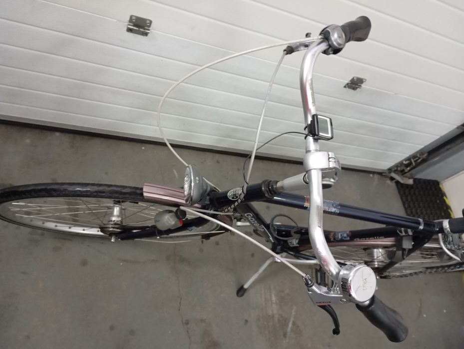 Dwa rowery miejskie Gazelle Aluminium