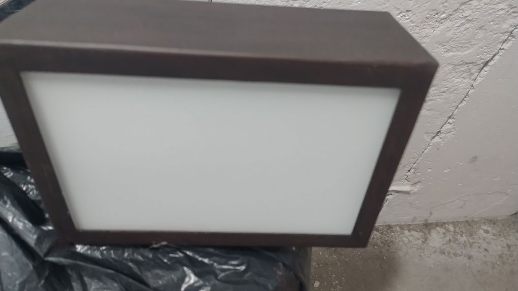 Lampa sufitowa wenge