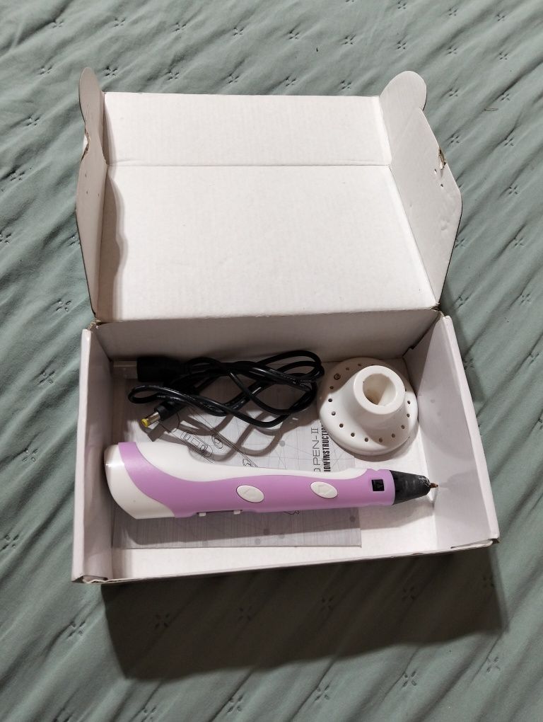 Vendo caneta 3D cor de rosa