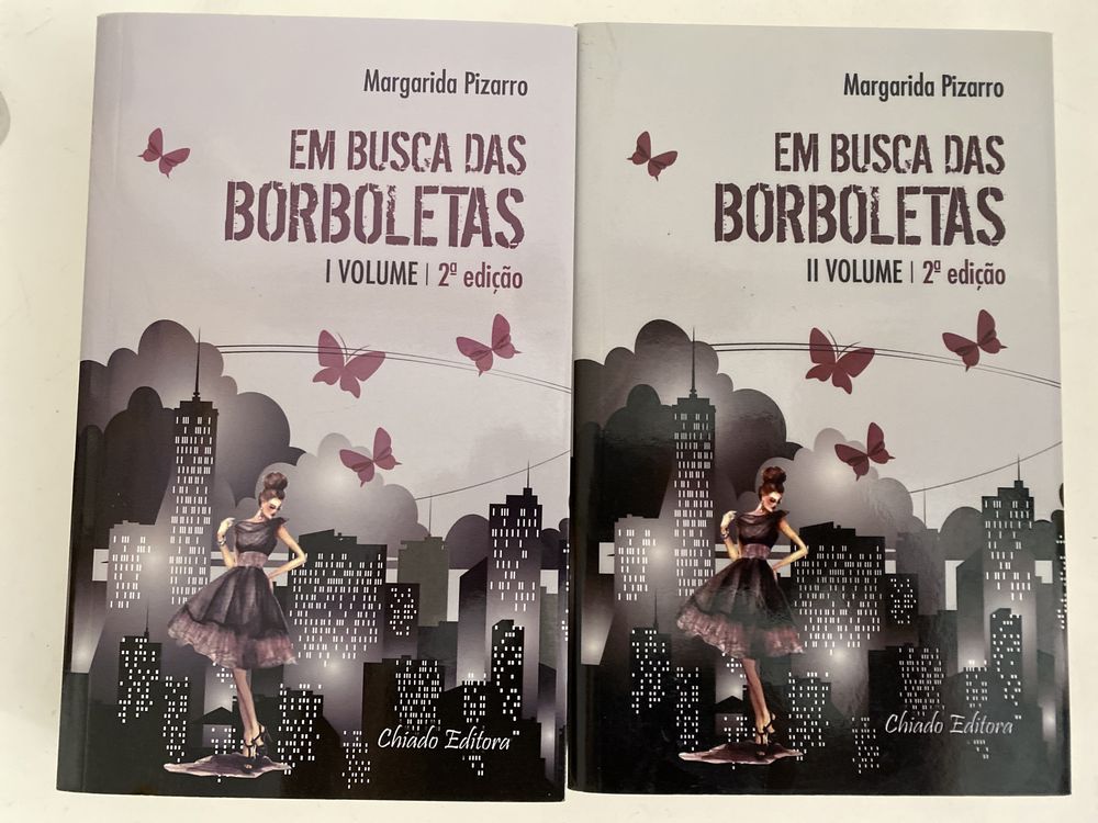 Margarida Pizarro -Em busca das Borboletas - 2 Volumes