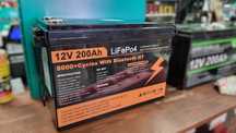Akumulator 12V 200Ah LiFePO4 łódź, kamper, domek letni, komunikacja BT