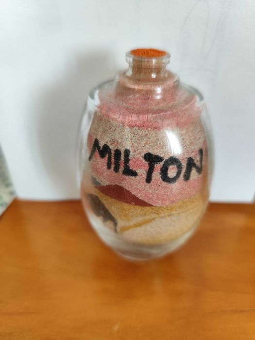 Bibelot com o nome de Milton