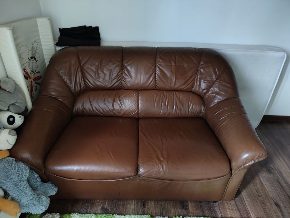 Sofa skórzana nie rozkładana