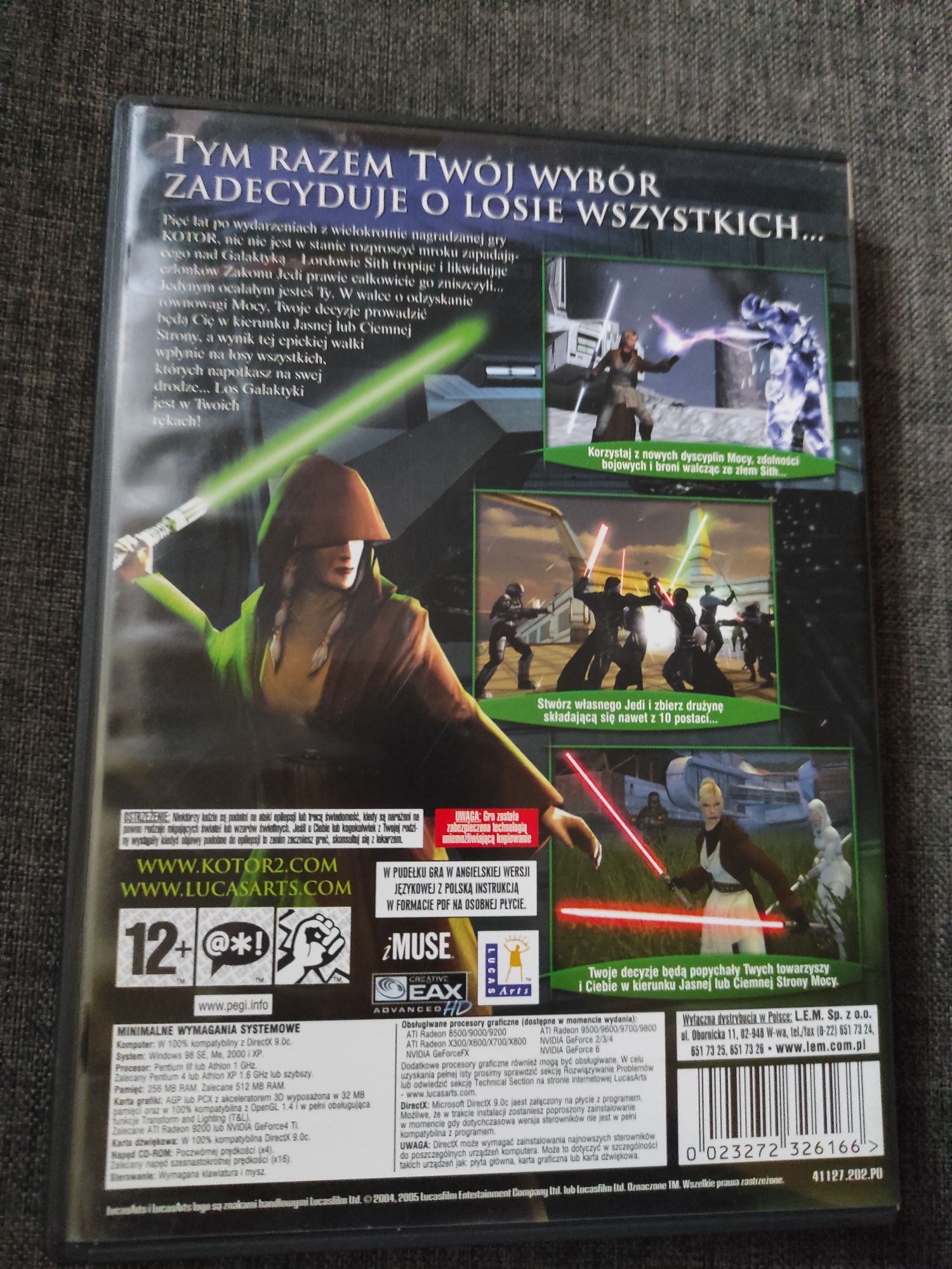 Star Wars Knights of the old republic II The Sith Lords pc