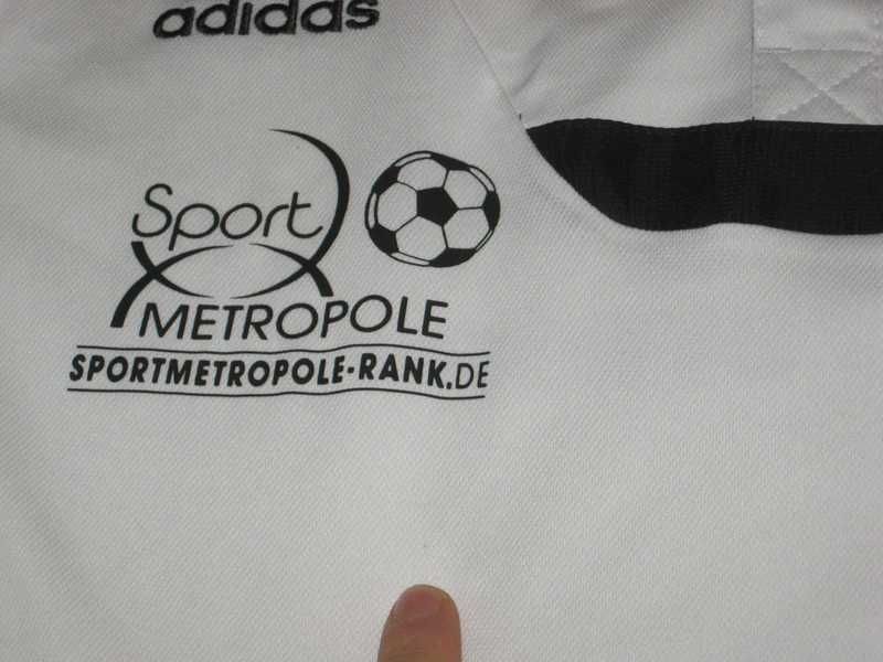 T-shirt koszulka polo Adidas M piłka nożna futbol klata 108cm
