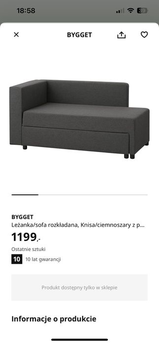 Sofa bygget ikea