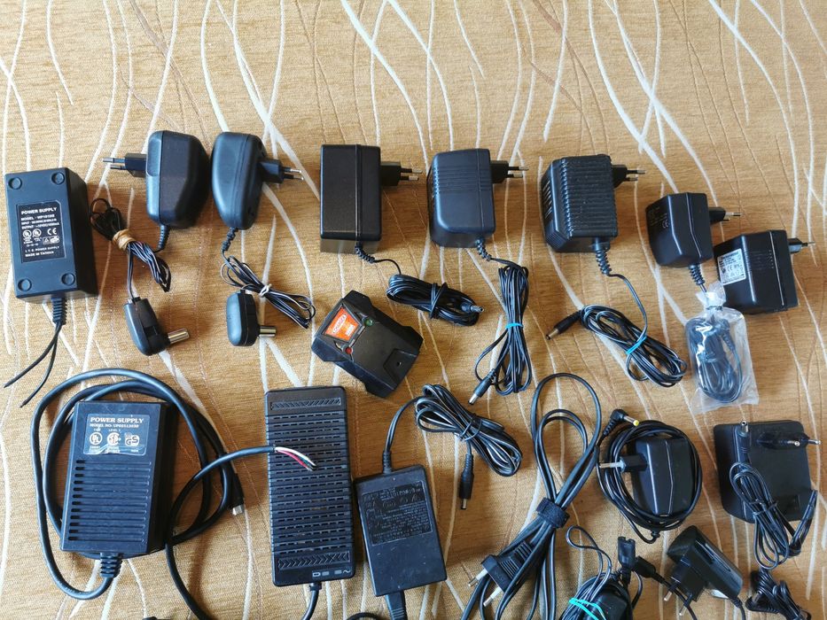 Zasilacze zestaw złom elektroniki