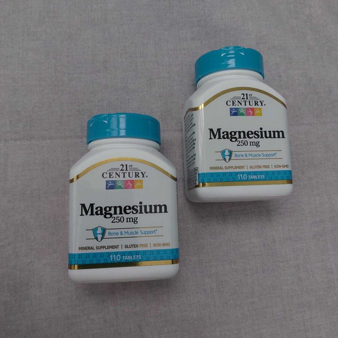 21 Century Magnesium, 250 мг, 110 шт