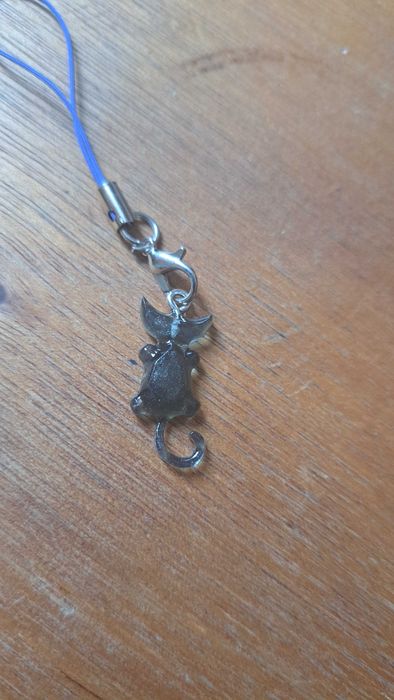 Handmade Wisiorek Zawieszka Kot? żywica uv