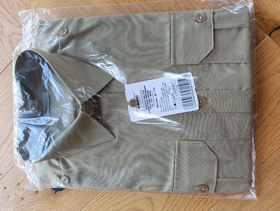 Koszulobluza z krótkimi rękawami khaki wz.301/MON
