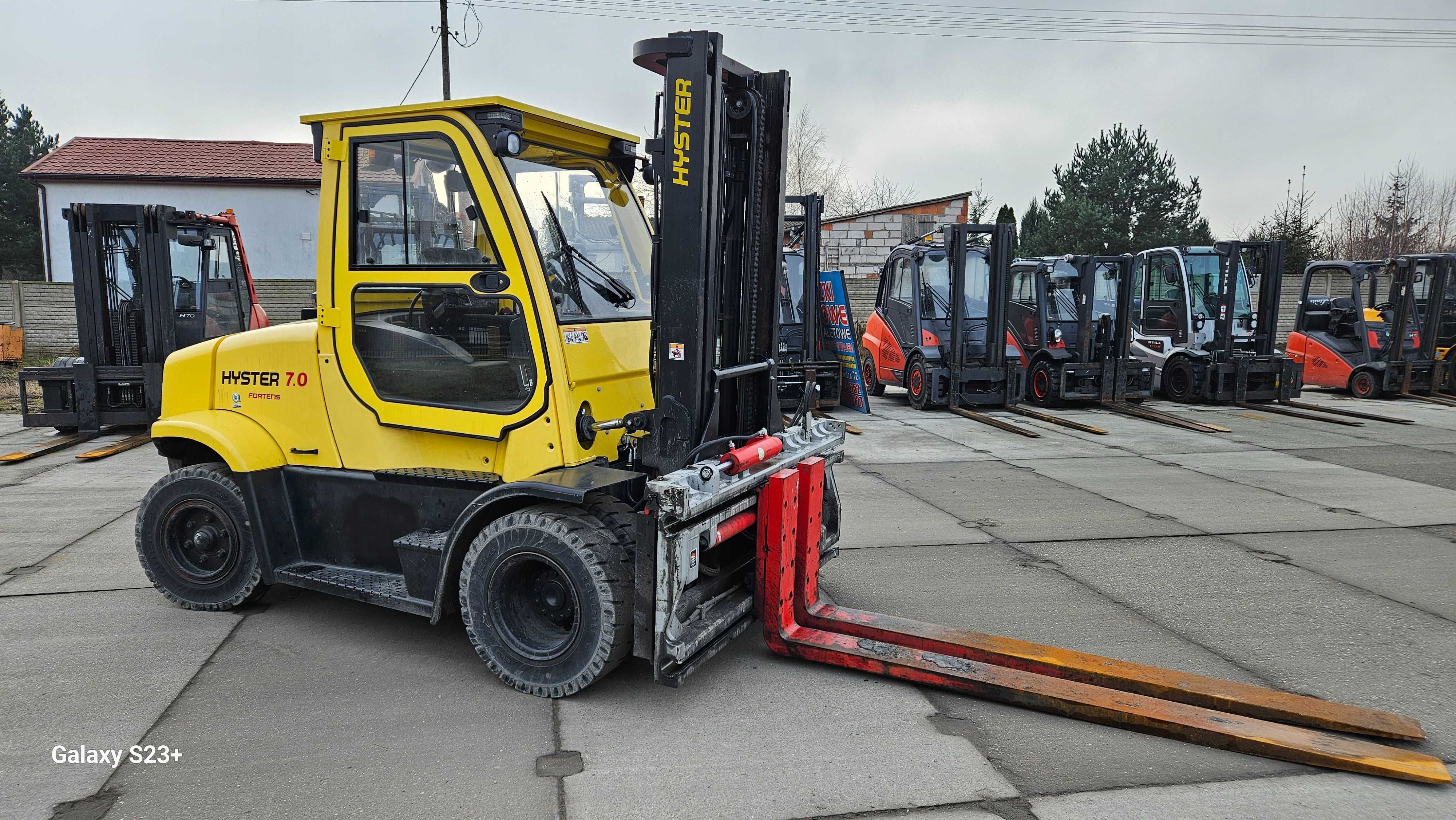 Wózek widłowy Hyster H7.0FT 2019r Kabina  2150mth JAK NOWY