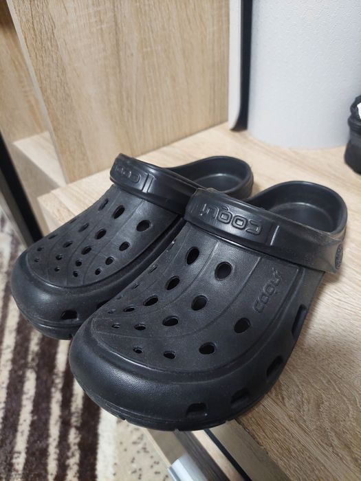 Чорні сабо з устілкою