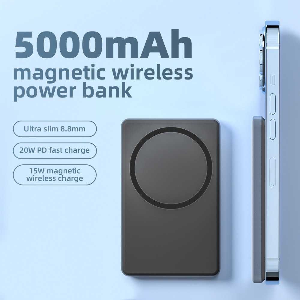 Павербанк MagSafe ultra slim 20W 5000mAh 10000mAh