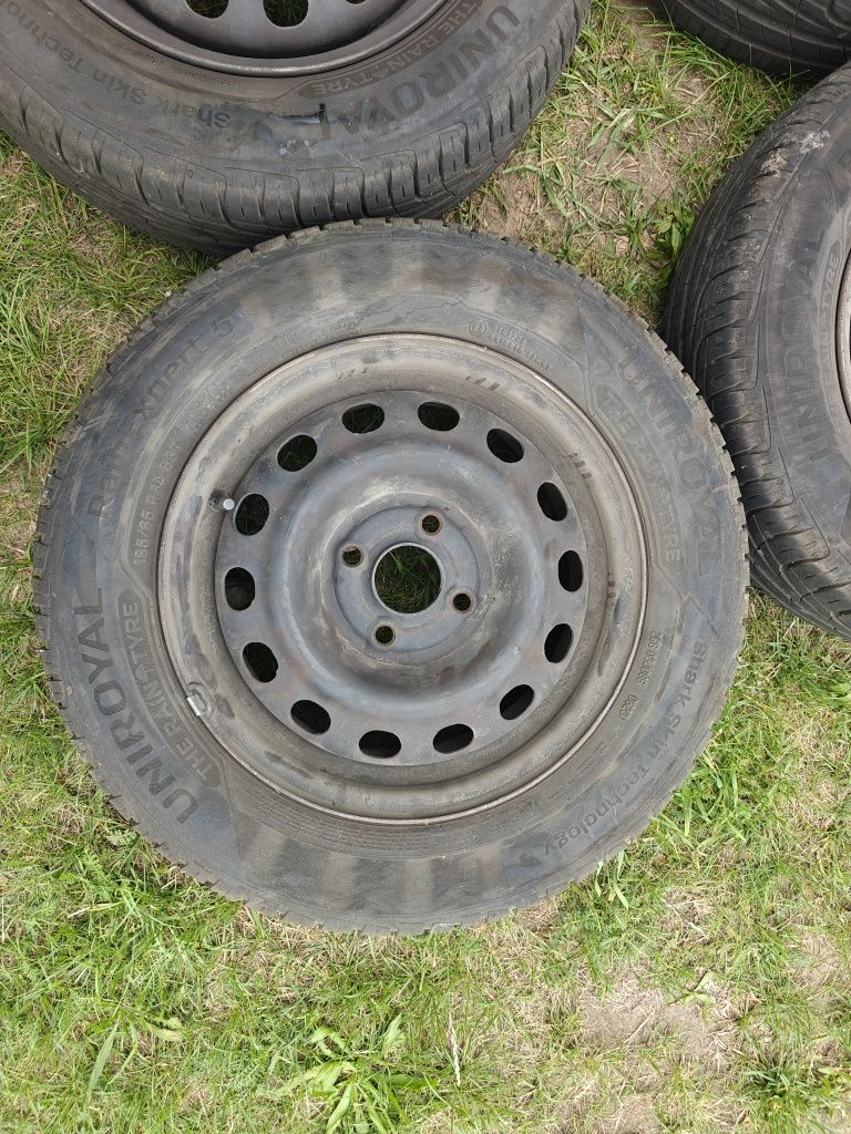 Uniroyal RaiExpert 5 185/65R14 z felgami ET45 4x100