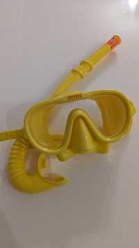 Дитяча трубка та маска Intex для підводного плавання