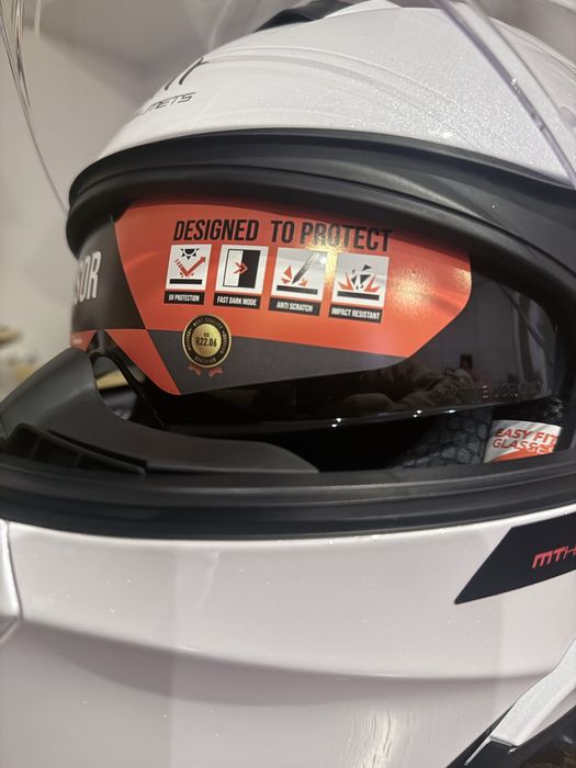 Capacete modular para moto