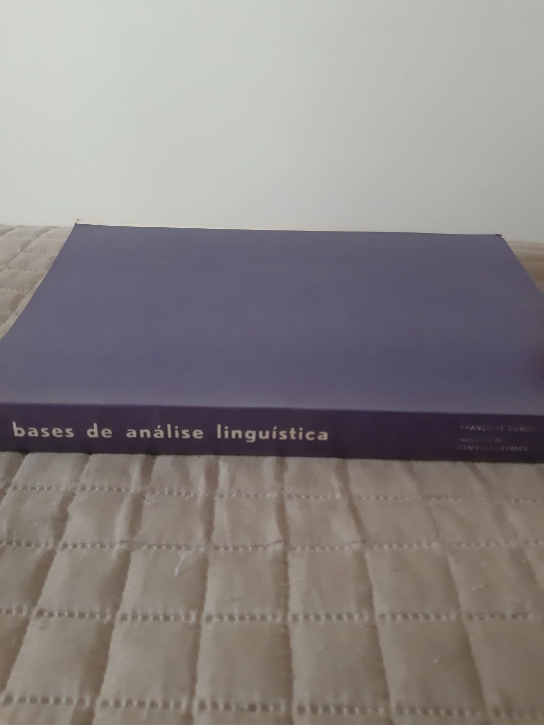 Bases  de análise linguística - livro