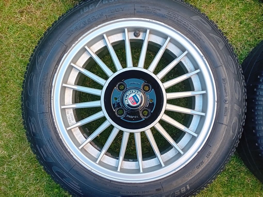 Felgi Fondmetal Alpina 15" 4x100 7j et25 BMW e30 e21 2000 cs M Technic