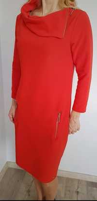Sukienka czerwona mohito XS