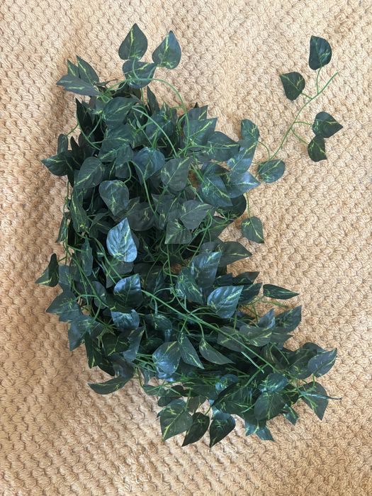 Sztuczna roślina bluszcz wiszący 12szt rośliny roślinki liście listki