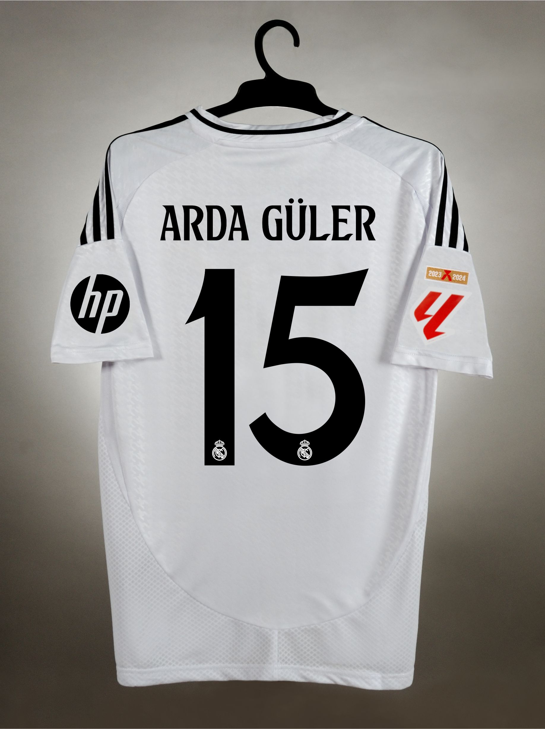 Koszulka Real Madryt 2024/2025 LA LIGA domowa ARDA GULER 15 r. XXL 48h