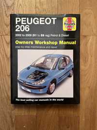 TANIO/PROMOCJA: Książka: Peugeot 206: Instrukcje warsztatowe Haynes