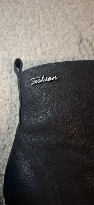 Czarne botki trzewiki obcas damskie lasocki Sosna 03 CCC 36 fashion