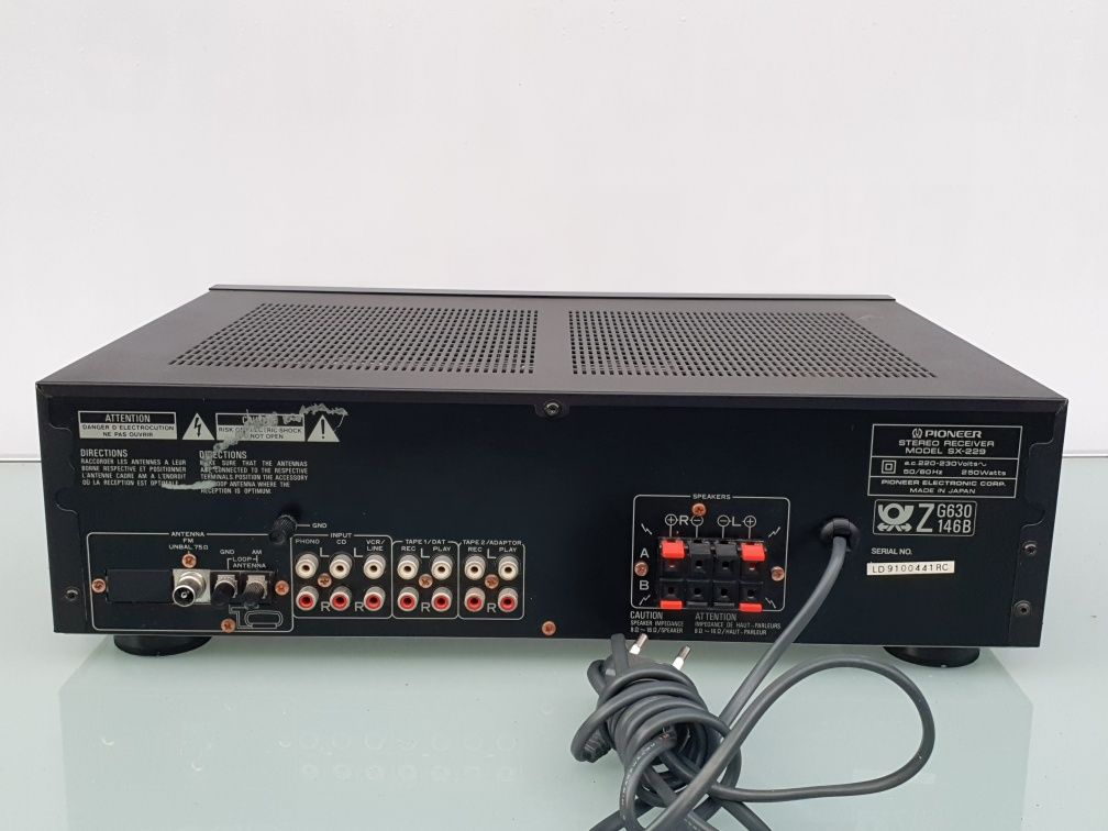 PIONEER SX-229 stereo vintage