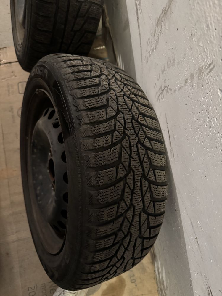 Stalówki z oponami zimowymi 205/55/R16