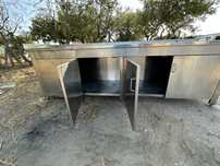 Bancada de inox grande