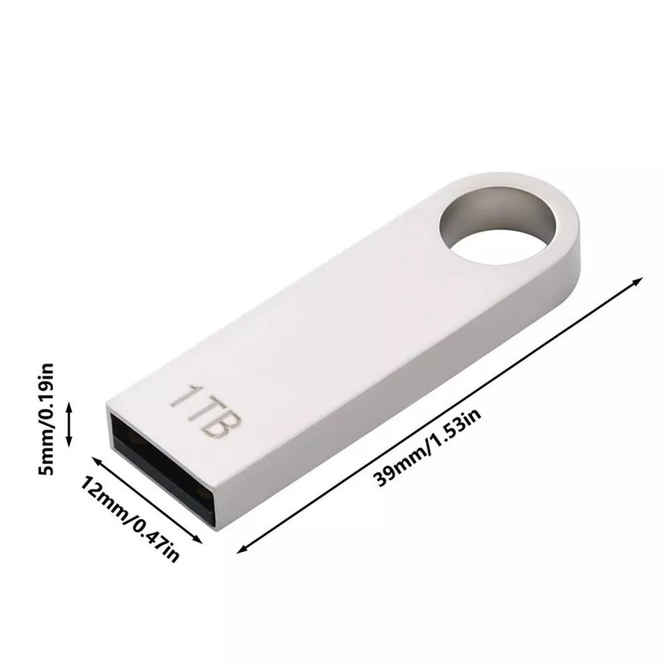 Pen com 1 tb nova com portes incluídos