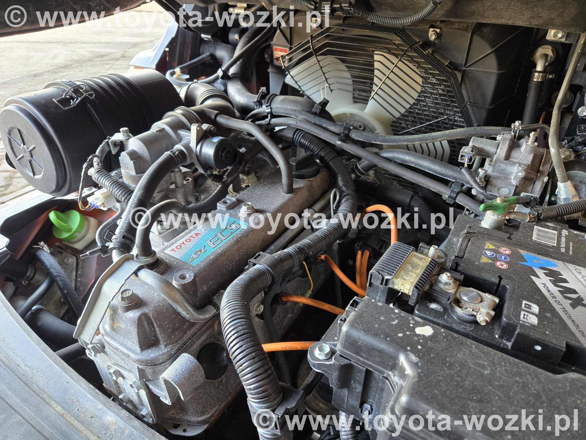 Wózek Widłowy TOYOTA 8FGF20, V 3700 mm, TOYOTA 8FG20 widlak LINDE