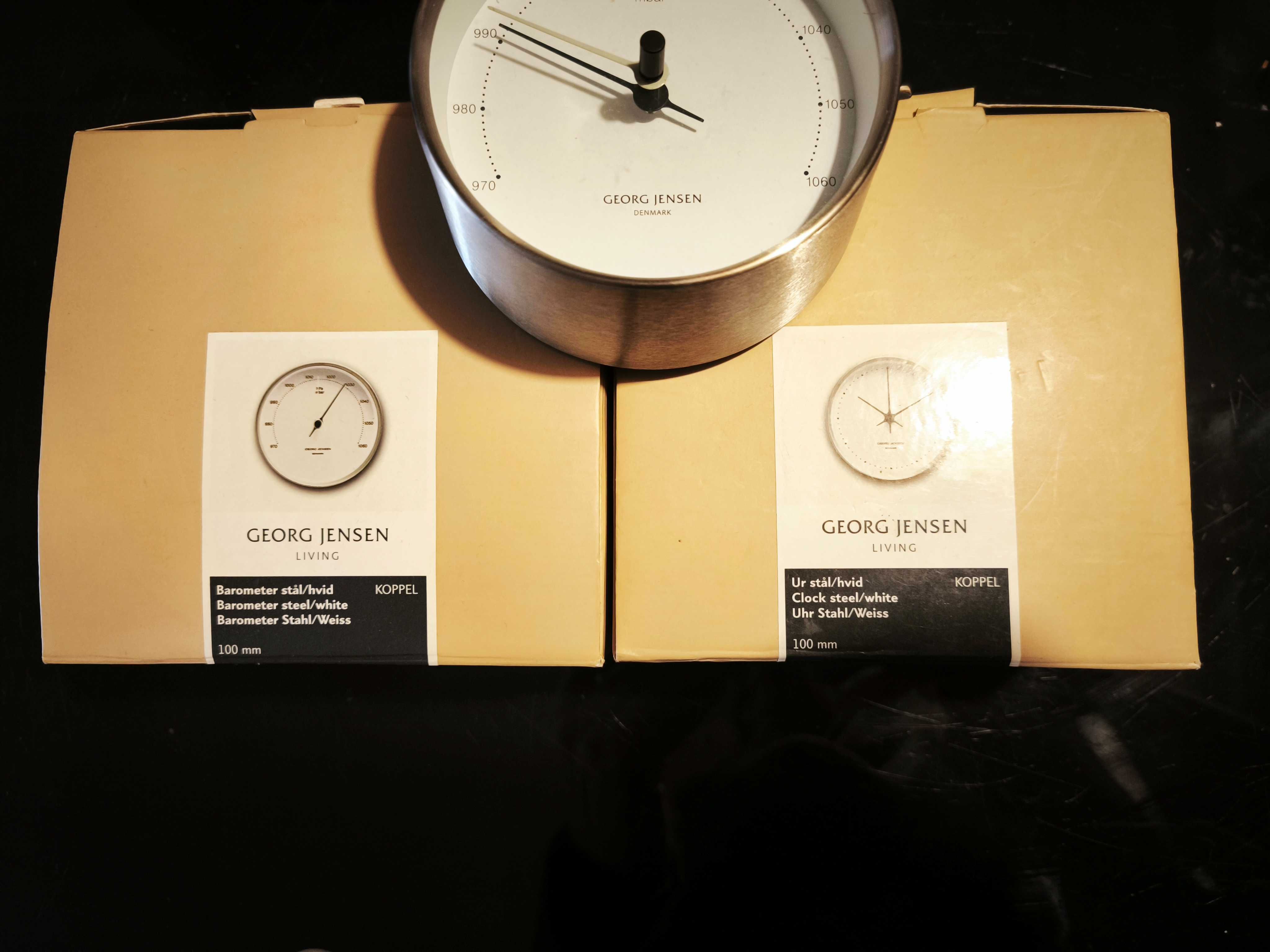 Relógio e Barômetro Georg Jensen