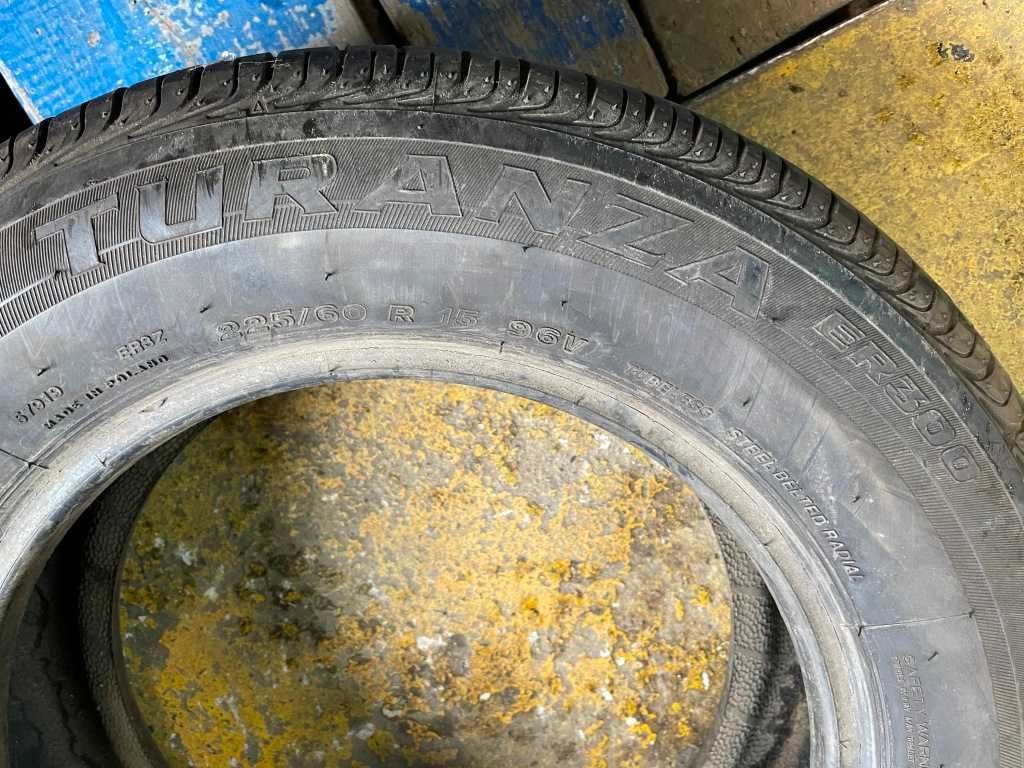 225/60 R15 Bridgestone Turanza ER300, шини літо, 7 мм, 4 шт