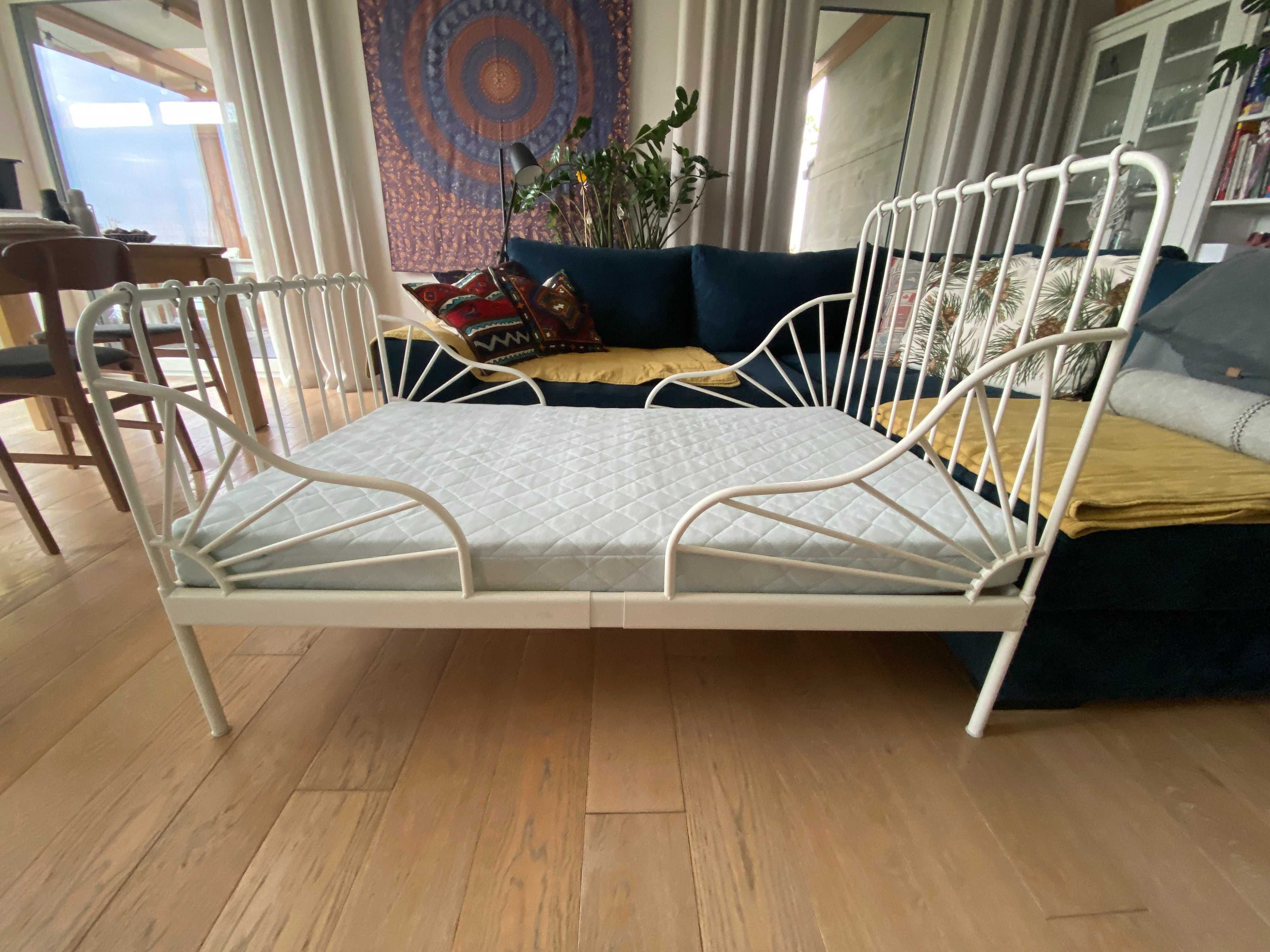 Łóżko dla dziecka IKEA MINNEN z materacem VIMSIG