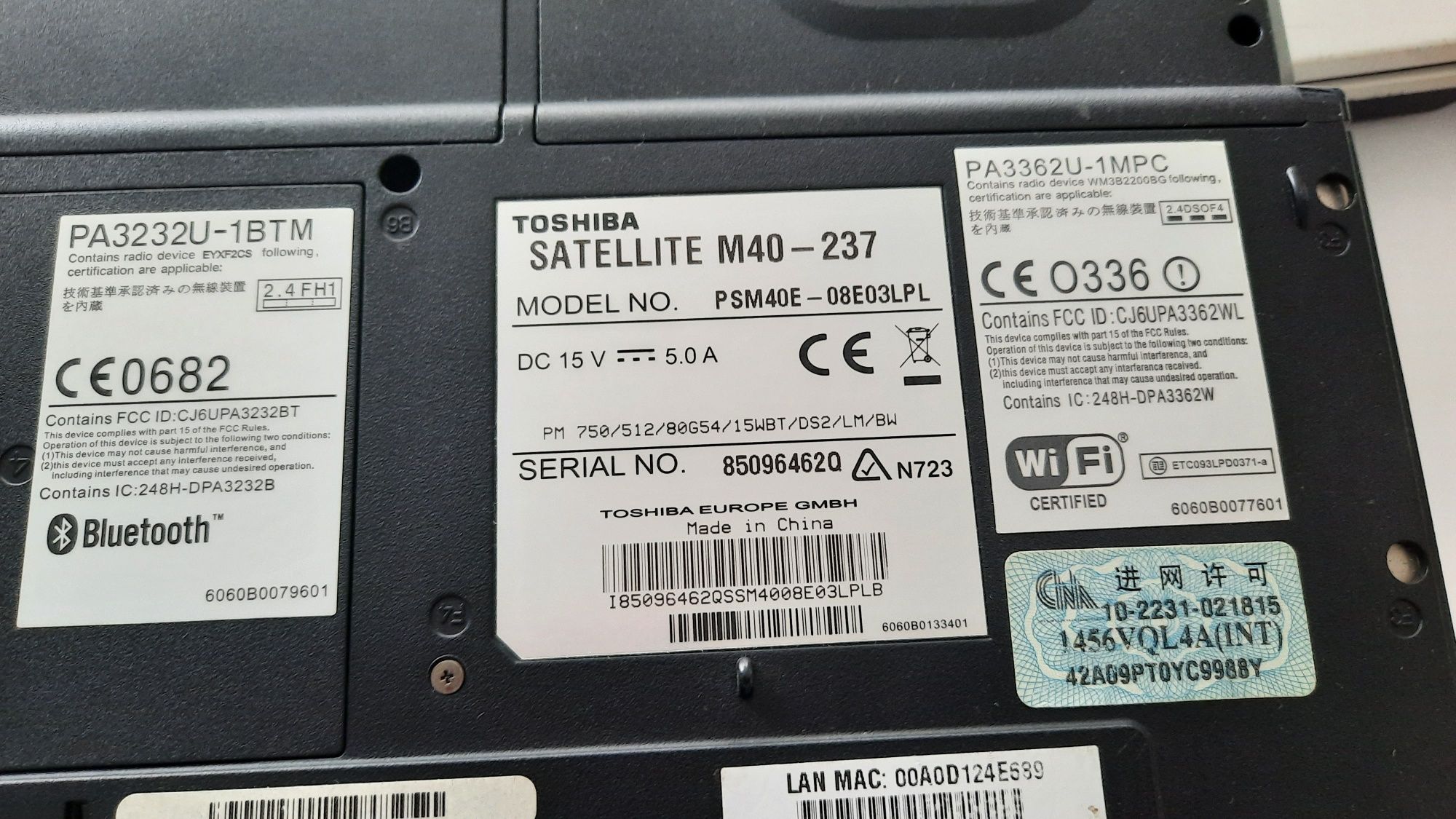 Toshiba Satelite m40 2 sztuki