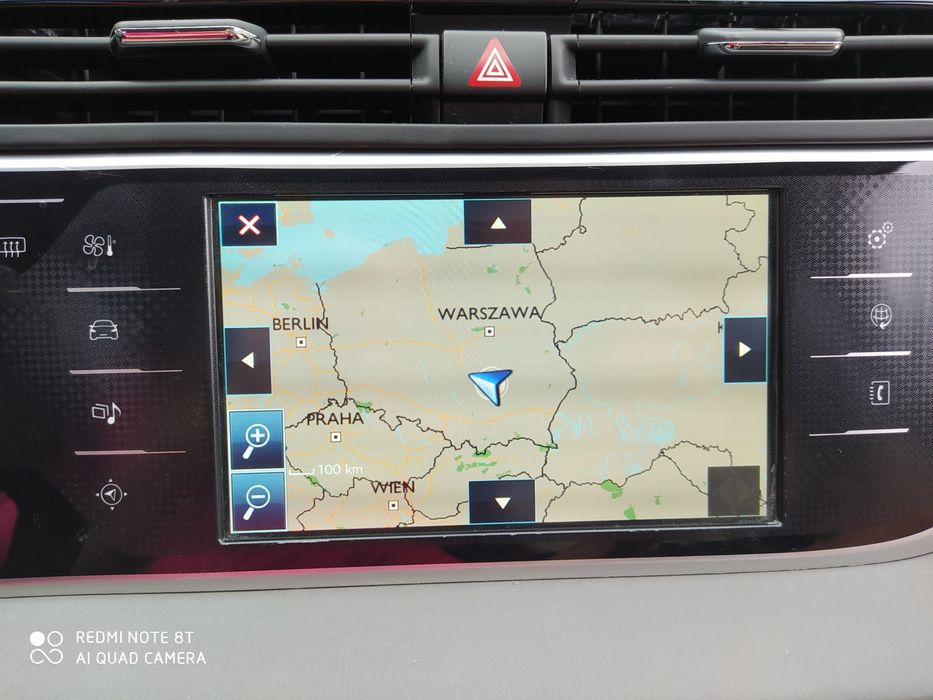 Panel sterowania radio nawigacja gps c4 Picasso II Grand