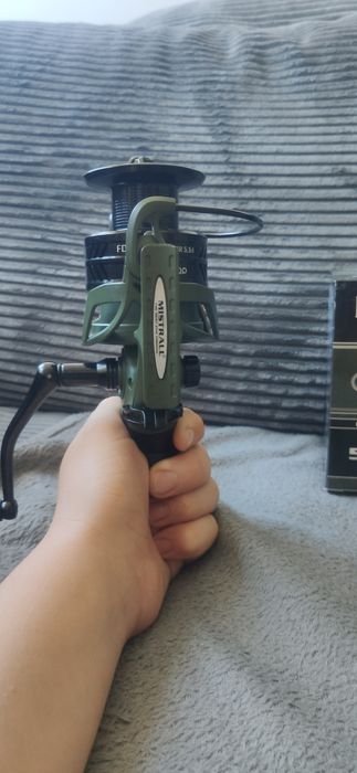 Kołowrotki mistral goliat carp 6000 z wolnym biegiem