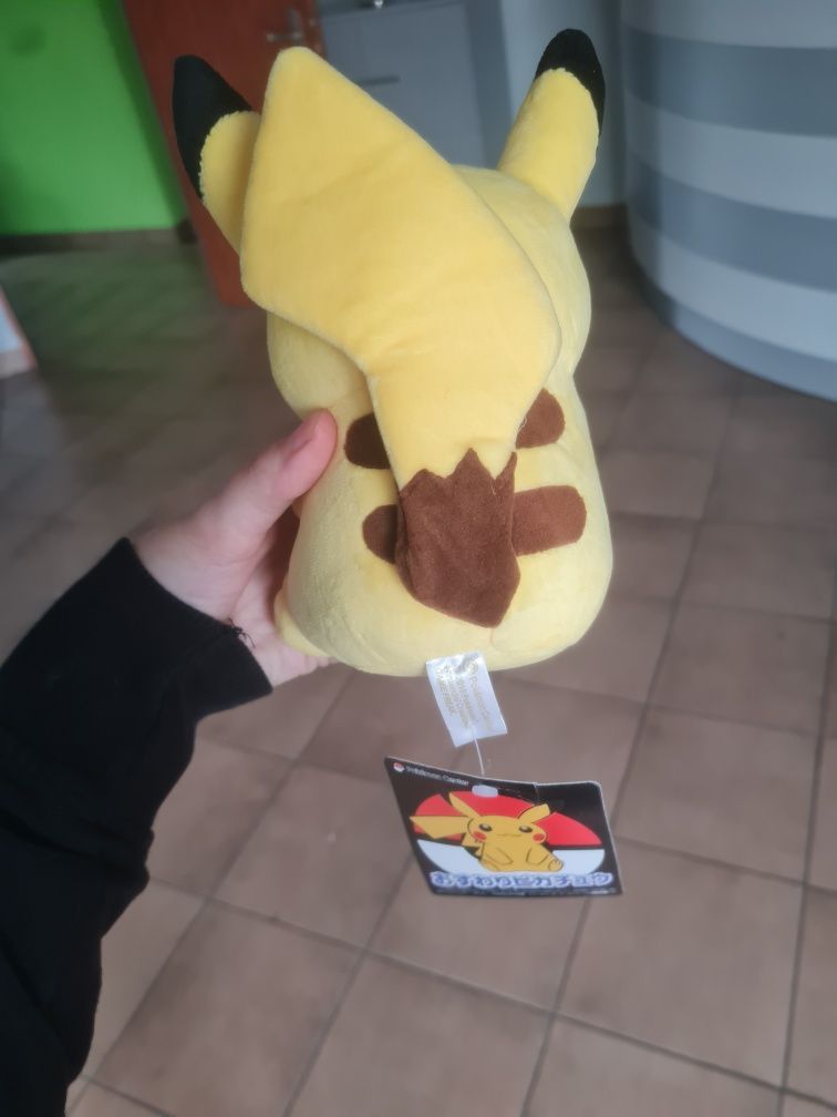 Pikachu maskotka pluszak zabawka pokemon pokemon go 18cm