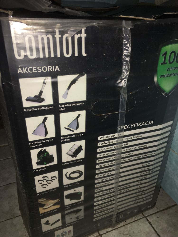 Odkurzacz Piorący Comfort Clean 2400W