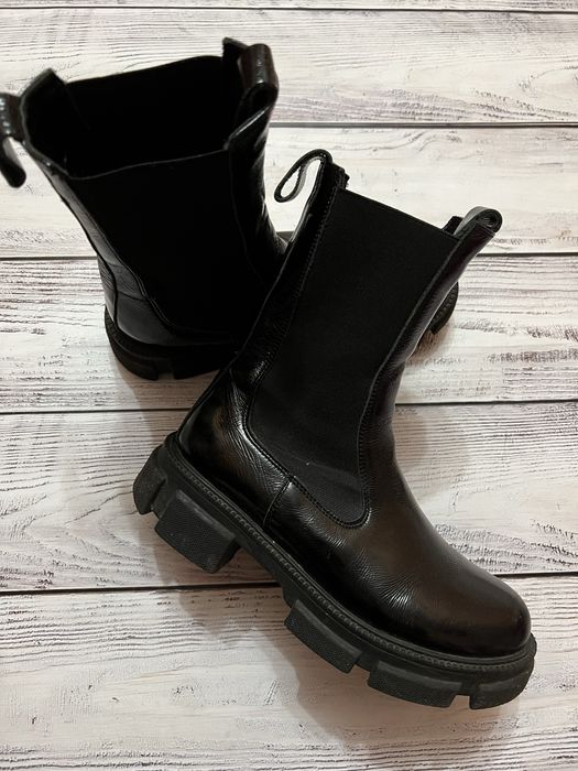 Шкіряні челсі. Осінь